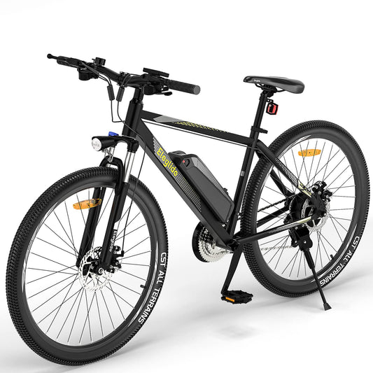 Eleglide Electric Bike for Adults, Mopride 1 Plus 27.5"/29'' E Mountain Bike, Electric Bicycle with 12.5Ah Removable Battery, Commute E-bikeMax Range 100KM, LCD Display, Dual Disc Brake, 21 Speed