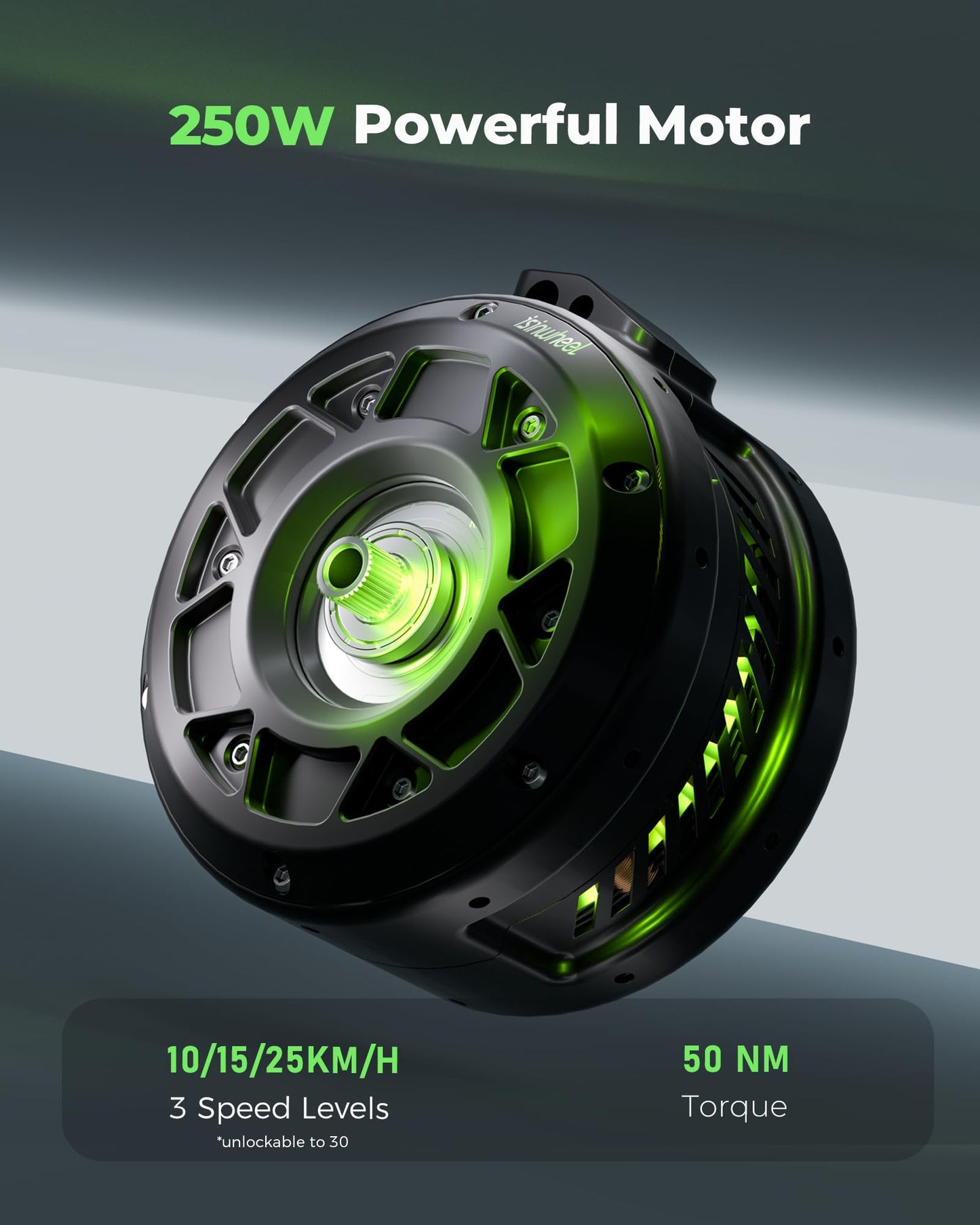 Finbike U3 Electric Folding Bike, 16 inch Portable Electric Bicycle, 2.5H Fast Charge Ebike, 25KM/H & 55KM Range, 3 Riding Modes, Front Shock Absorber, Foldable E-bike for Adults/Teens