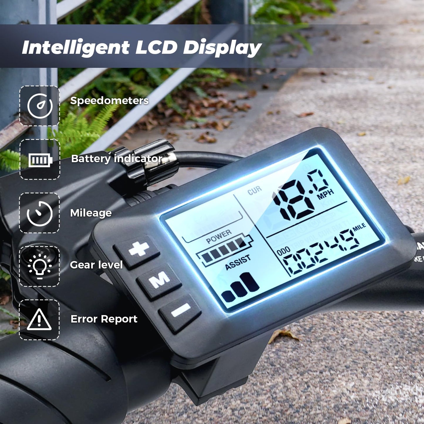 Finbike U3 Electric Folding Bike, 16 inch Portable Electric Bicycle, 2.5H Fast Charge Ebike, 25KM/H & 55KM Range, 3 Riding Modes, Front Shock Absorber, Foldable E-bike for Adults/Teens